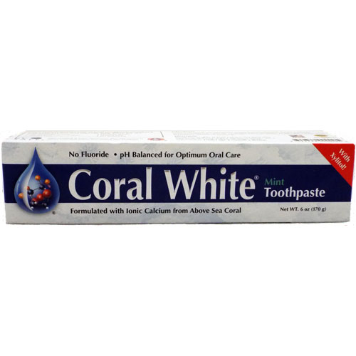Coral White Mint toothpaste